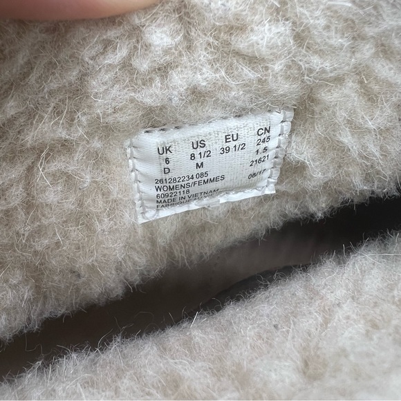 Clarks Womens Drafty Day Black Suede Mid Calf Boots Size 8.5 Cushion Soft - Picture 7 of 10